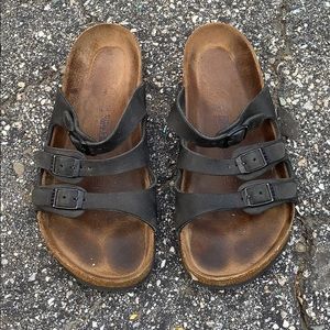 Black Birkenstocks size 38
